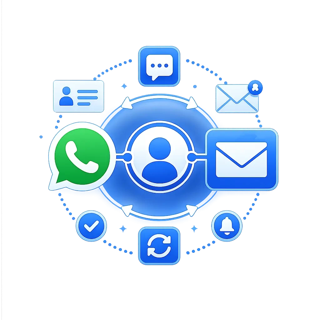 WhatsApp & Email Integration